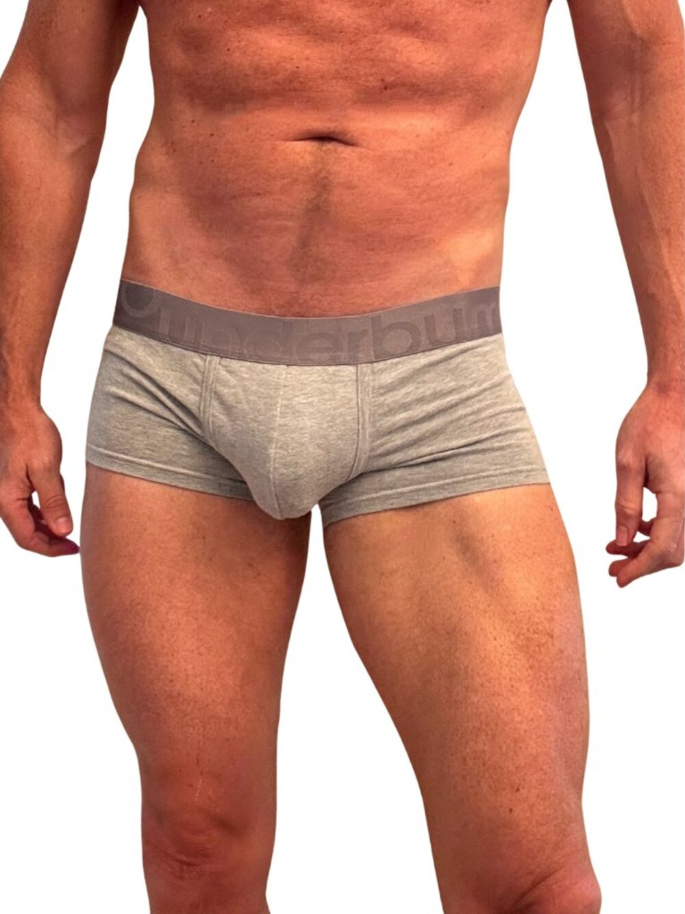Rounderbum Gray Padded Trunk Size M
